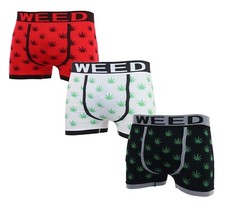 3 Pairs Mens Boxer Shorts