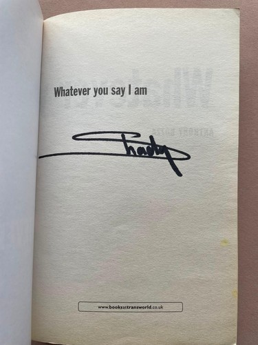 Marshall mathers hand signed - marshall,