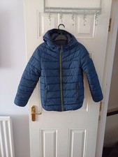 C&A Boys Reversible Jacket 140cm Age 9-11 Years