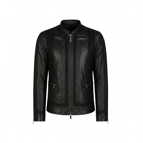 Cavalli leather jacket - leather,