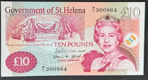 Government helena 10 - st.helena, £10