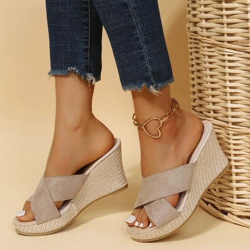 Women platform wedge - women,