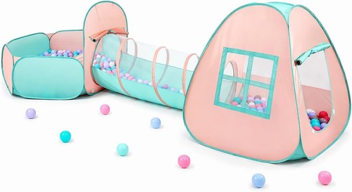 Pop kids play tent - in, up
