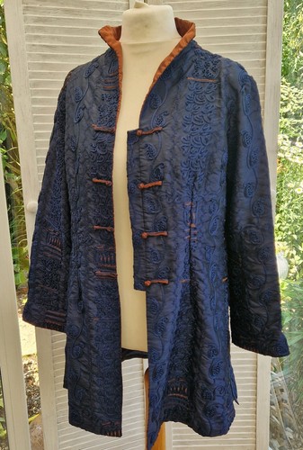 Miniye mandarin style navy - mandarin-style,