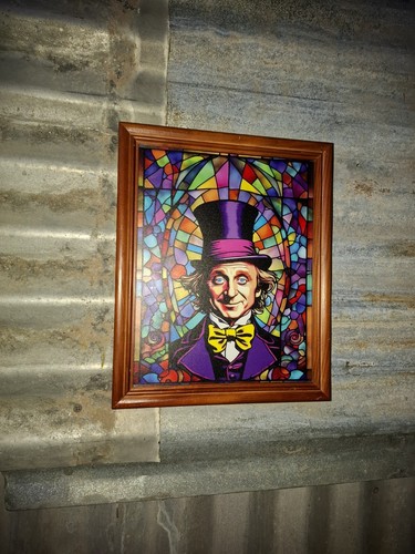 Willy wonka stained glass - wonka,