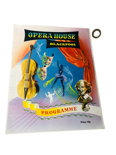 Theatre programme 1978 opera - theatre,