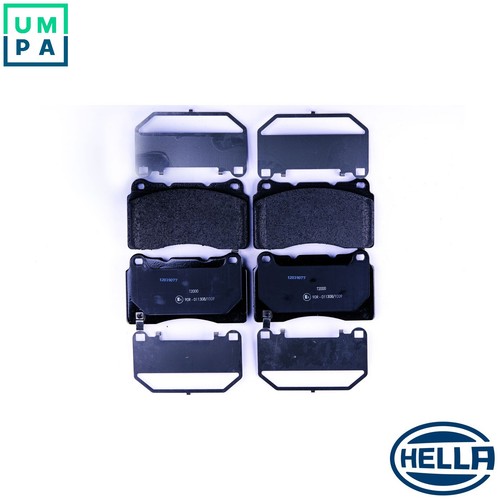 Brake pad set - pad,