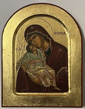 Virgin mary theotokos icon - theotokos,