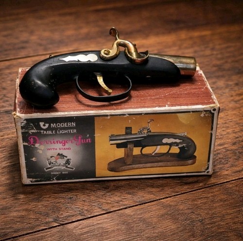 Vintage modern derringer gun - vintage,