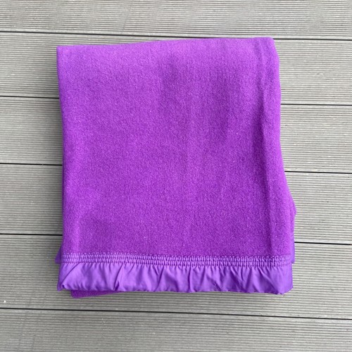 Vintage all pure wool blanket - pure,