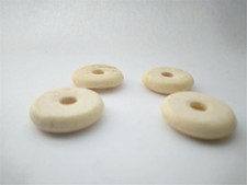 camel bone squashed bun feet set of 4, for small boxes, tea caddy, clock F11