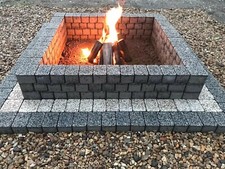 Fire pit square granite