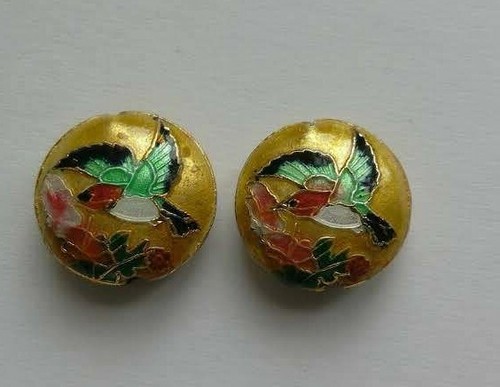 Cloisonne beads - cloisonne,