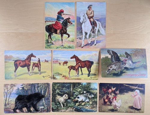 Early 1900s tuck oilette - early, tuck's
