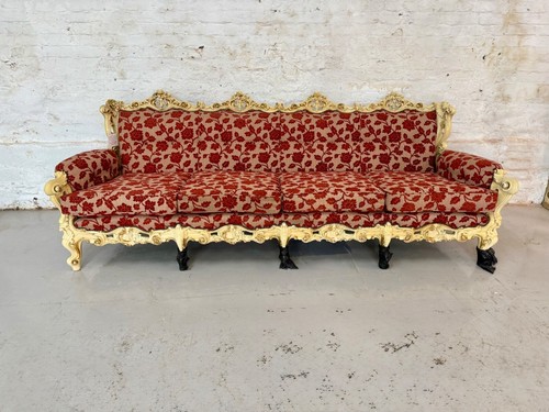 Ornate vintage seater - sofa, |