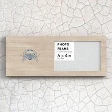 Crab Illustration Coastal Blue