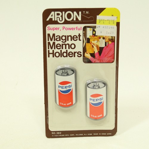 Pepsi soda can fridge - can, magnets
