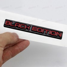 Black Edition Emblem Badge