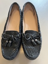 New Footglove Loafer Size 7.5 Patent Leather Ladies Shoes Slip On