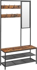 4-in-1 Entryway Coat Rack with