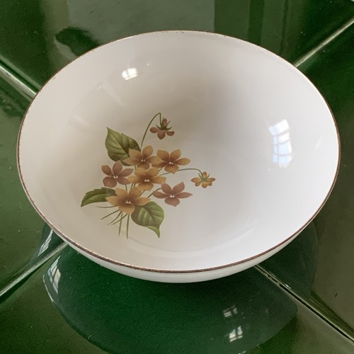 Enamelled metal bowl - enamelled,