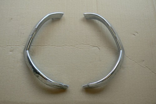 Triumph spitfire chrome rear - spitfire,