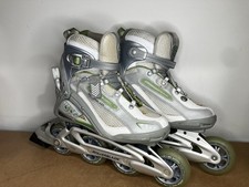 Rollerblade Training Inline Skates Aero TFS Women’s UK Size 4 EU 36.5 Grey White