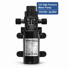 12v water pump 116psi - 12v,