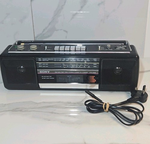Vintage sony cfs 210s stereo - vintage, cfs-210s