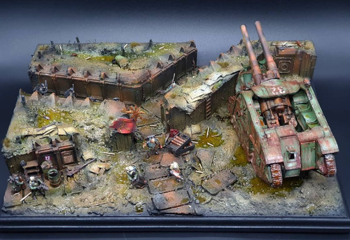 40k imperial trench modular - |,