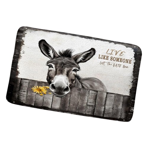 Funny donkey bath mat - funny,