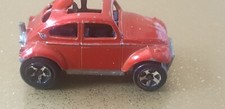 Hot Wheel 1983 BAJA VW BUG Metallic Orange 5 Spoke Wheels w/Red Lines 1:64...