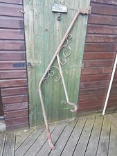 Wrought iron stair rail