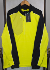 GALVIN GREEN $189 Mens Size 3XL 1/2 Zip Thermal Lined Pullover Jacket Hi Viz