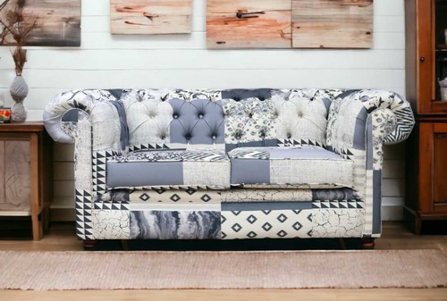 New chesterfield patchwork - new,