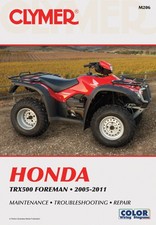 Honda Trx500 Foreman Workshop