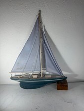 Vintage Model Ship Wooden