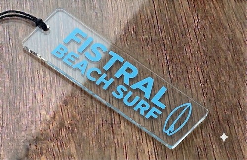 Fistral beach surf bookmark - surf,