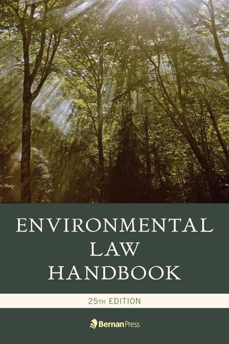Environmental law handbook - law,