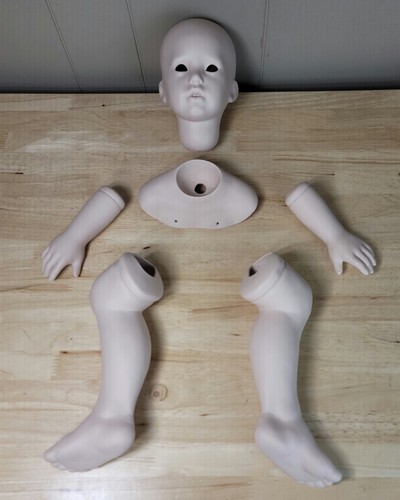 Vintage shay style doll - style, parts