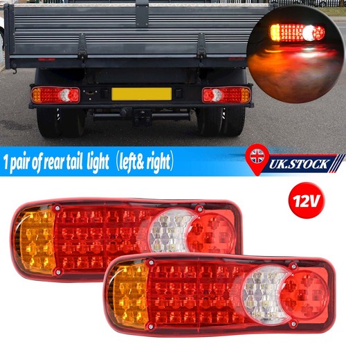 Pair leds truck rear tail - leds,
