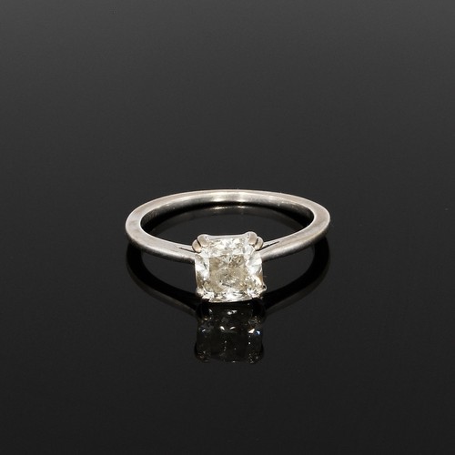 18ct white gold 20ct natural - 18ct, 1.20ct