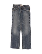 LEVI'S Womens 570 Standard Fit Straight Jeans W29 L28 Blue Cotton ZK03