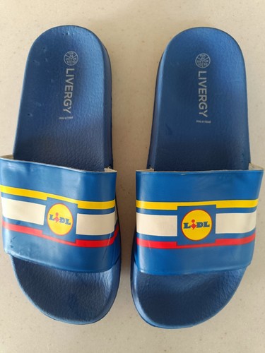 Lidl sliders pool shoes - lidl, size