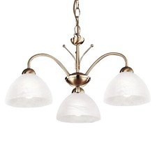 3 Lights Antique Brass Finish
