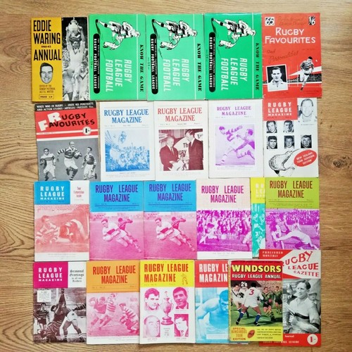 Rugby league magazines - magazines, and