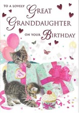 GREAT GRANDDAUGHTER BIRTHDAY