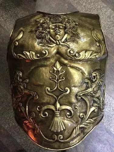 Medieval brass armor roman - medieval,