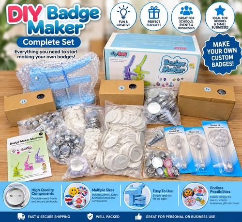 Diy badge maker - badge, kit