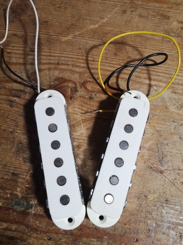 Pair jaguar guitar pickups - pair, of